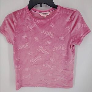 Juicy Couture Pink Monogram T-Shirt